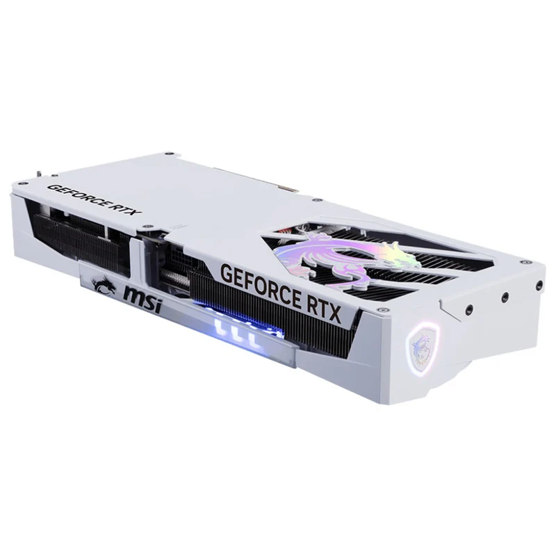 MSI GeForce RTX 5070 Ti 16GB GDDR7 Gaming Trio OC Graphics Card (White)