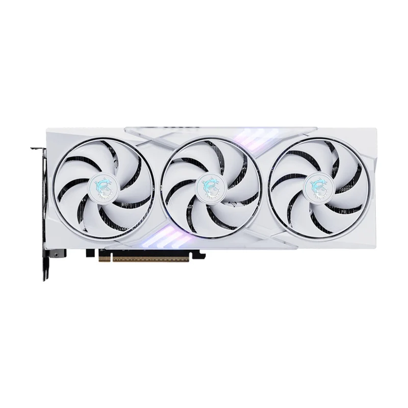 MSI GeForce RTX 5060 8GB Gaming Trio OC Graphics Card (White)
