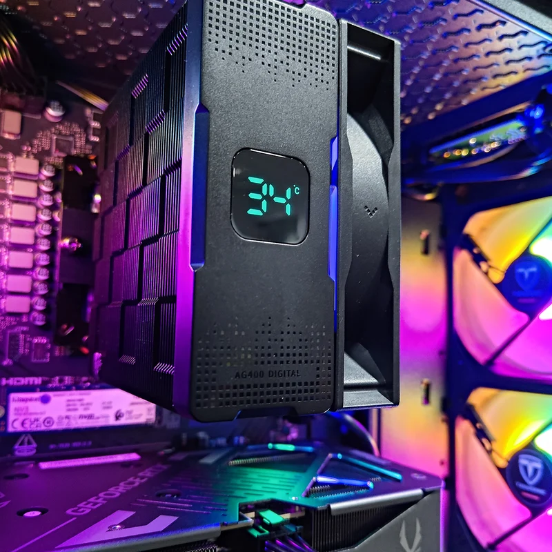 Sigma Hermes HE19A Black Desktop Gaming PC | AMD Ryzen 5 7500F | 32GB RAM | 1TB SSD | RTX 5060 Ti | Windows 11 Pro