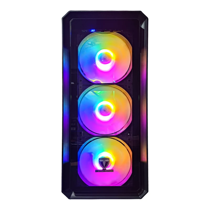 Sigma Hermes HE19A Black Desktop Gaming PC | AMD Ryzen 5 7500F | 32GB RAM | 1TB SSD | RTX 5060 Ti | Windows 11 Pro