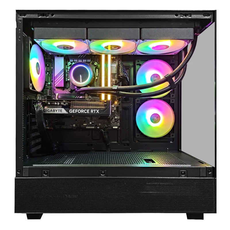 Aurora XR Mid Tower Black Desktop Gaming PC | Intel Core i7 - 12700 | 32GB RAM | 1TB SSD | RTX 5060 Ti | Windows 11 Pro