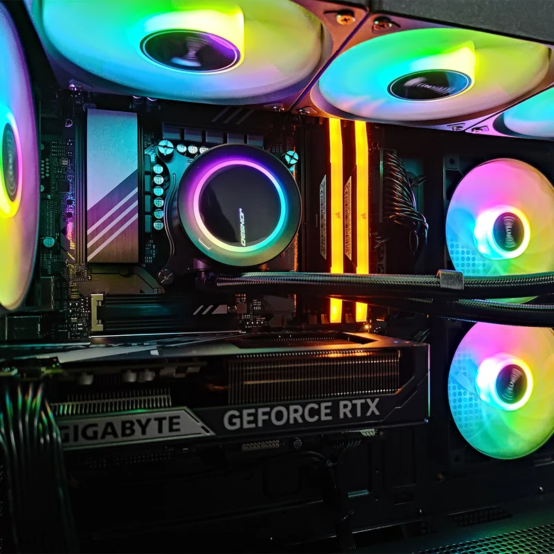 Aurora XR Mid Tower Black Desktop Gaming PC | Intel Core i7 - 12700 | 32GB RAM | 1TB SSD | RTX 5060 Ti | Windows 11 Pro