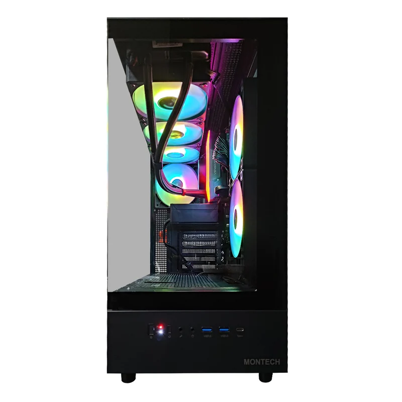 Aurora XR Mid Tower Black Desktop Gaming PC | Intel Core i7 - 12700 | 32GB RAM | 1TB SSD | RTX 5060 Ti | Windows 11 Pro