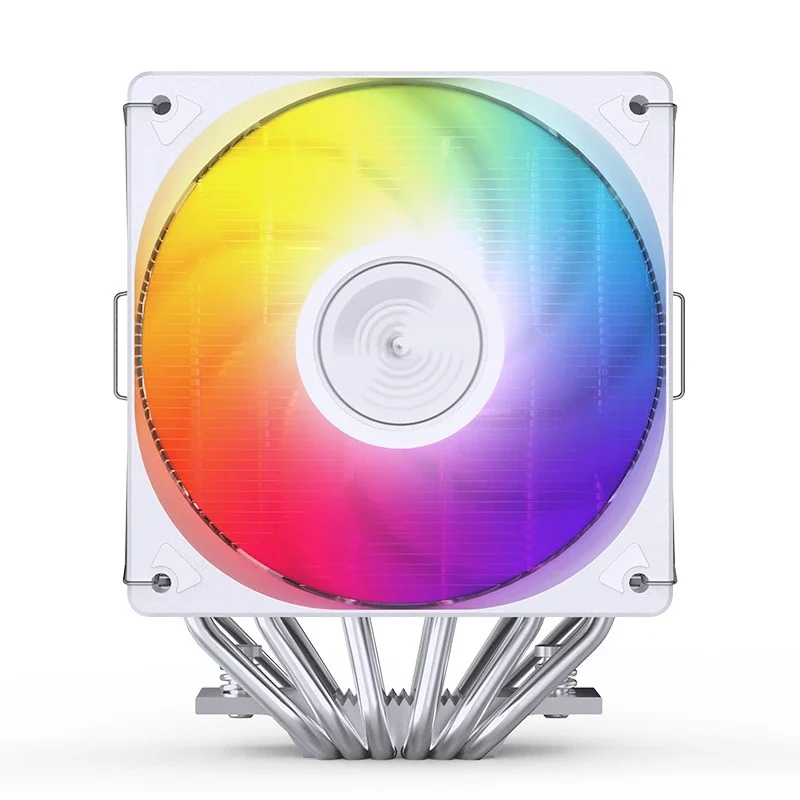 Jonsbo CR-3000E ARGB 120MM Dual-Fan / Dual-Tower CPU Cooler (White)