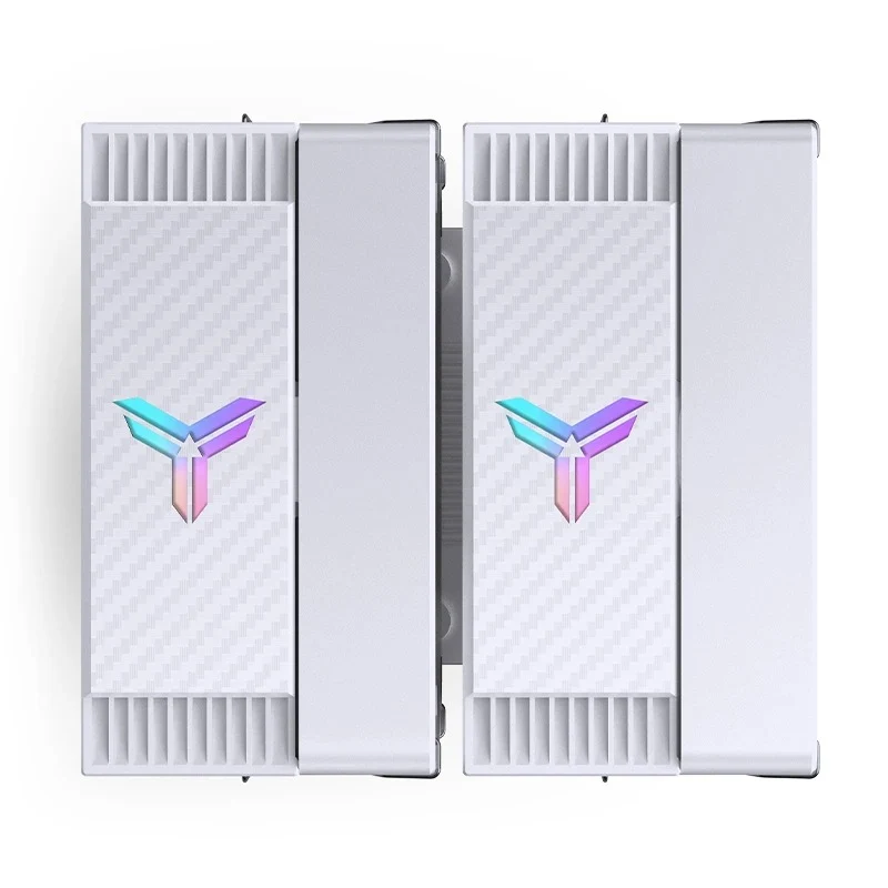 Jonsbo CR-3000E ARGB 120MM Dual-Fan / Dual-Tower CPU Cooler (White)