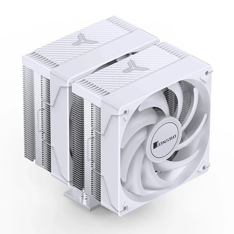 Jonsbo CR-3000E ARGB 120MM Dual-Fan / Dual-Tower CPU Cooler (White)