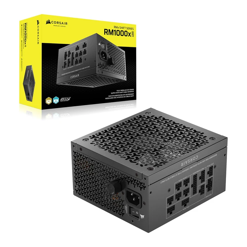 Corsair RM1000x SHIFT Fully Modular Gold ATX Power Supply (CP-9020300-NA)