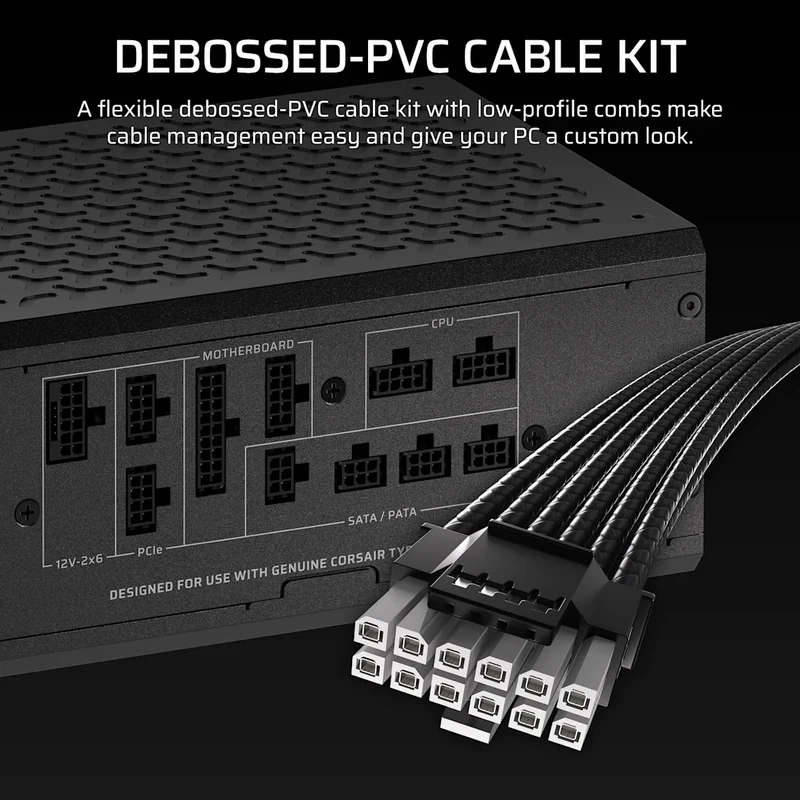 Corsair HX1500i SHIFT Fully Modular Platinum ATX Power Supply (CP-9020269-NA)