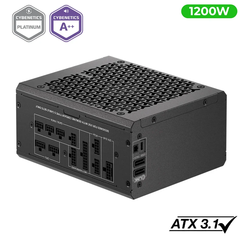 Corsair HX1200i SHIFT Fully Modular Platinum ATX Power Supply (CP-9020267-NA)