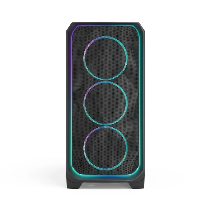 Fractal Design Meshify 3 XL Computer Case (Ambience Pro RGB Black Tempered Glass Light Tint, Ambience Pro RGB White Tempered Glass Clear Tint)