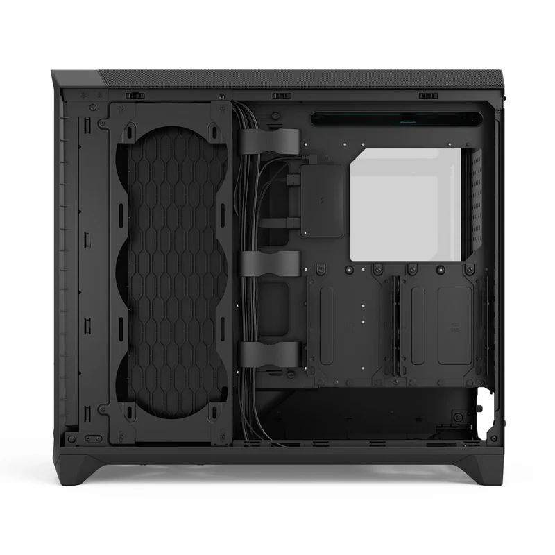 Fractal Design Meshify 3 XL Computer Case (Ambience Pro RGB Black Tempered Glass Light Tint, Ambience Pro RGB White Tempered Glass Clear Tint)