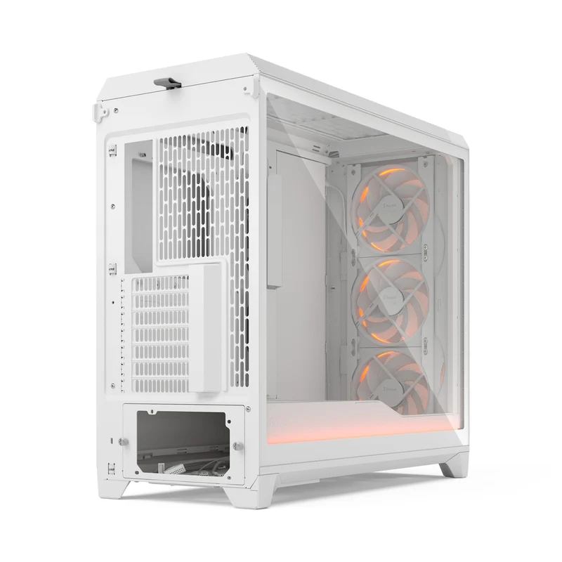 Fractal Design Meshify 3 XL Computer Case (Ambience Pro RGB Black Tempered Glass Light Tint, Ambience Pro RGB White Tempered Glass Clear Tint)