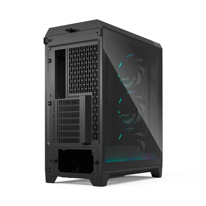 Fractal Design Meshify 3 Computer Case (Ambience Pro RGB Black Tempered Glass Light Tint, Ambience Pro RGB White Tempered Glass Clear Tint)