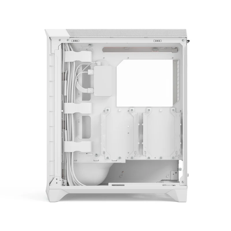 Fractal Design Meshify 3 Computer Case (Ambience Pro RGB Black Tempered Glass Light Tint, Ambience Pro RGB White Tempered Glass Clear Tint)