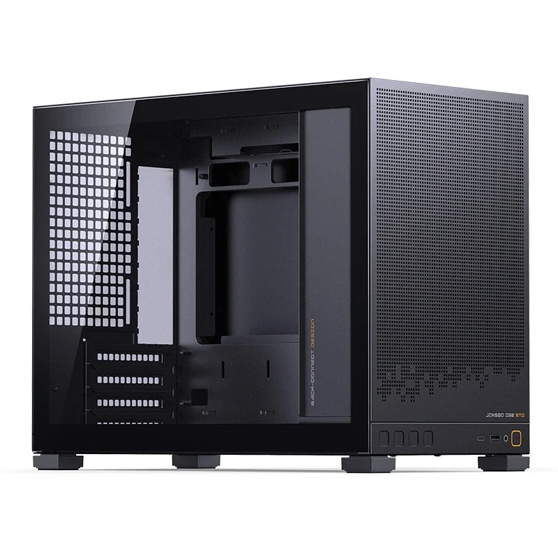 Jonsbo D32 STD M-ATX Computer Case (Black, White)