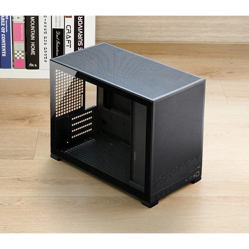 Jonsbo D32 STD M-ATX Computer Case (Black, White)