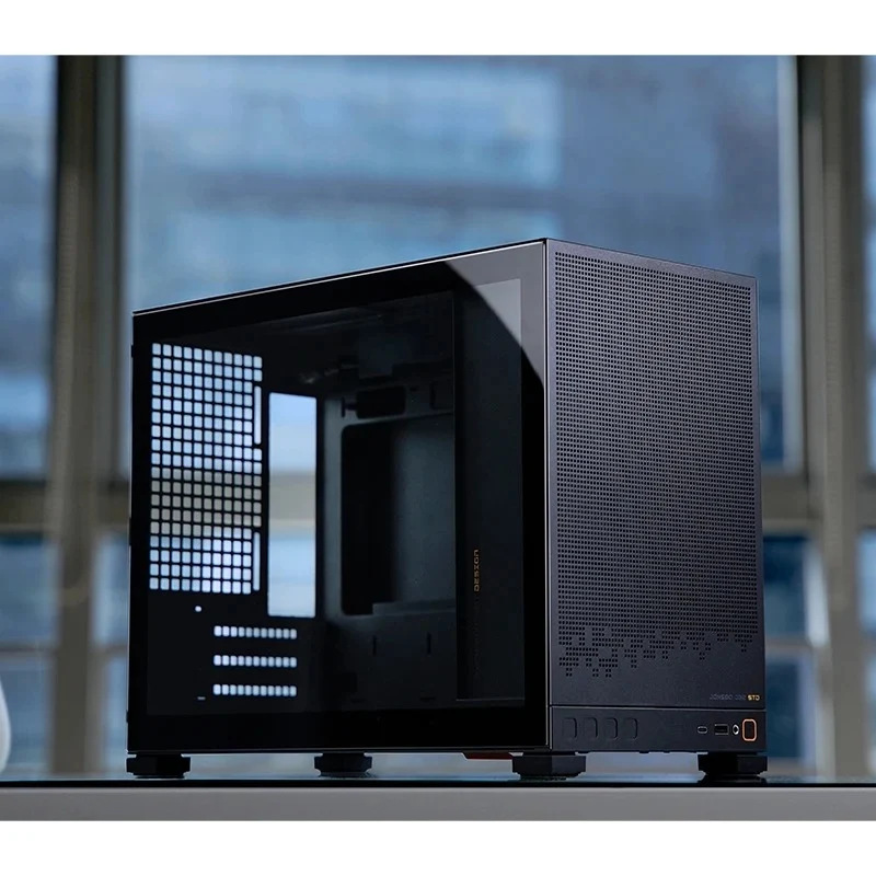 Jonsbo D32 STD M-ATX Computer Case (Black, White)