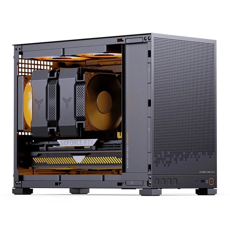 Jonsbo D32 STD M-ATX Computer Case (Black, White)