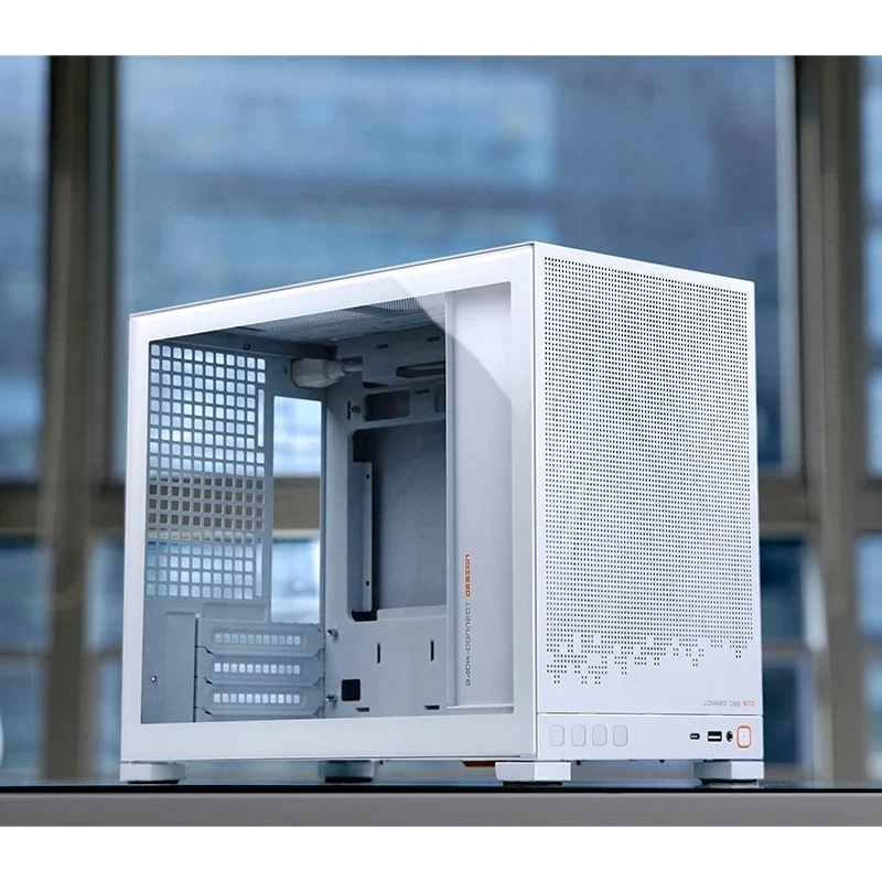 Jonsbo D32 STD M-ATX Computer Case (Black, White)