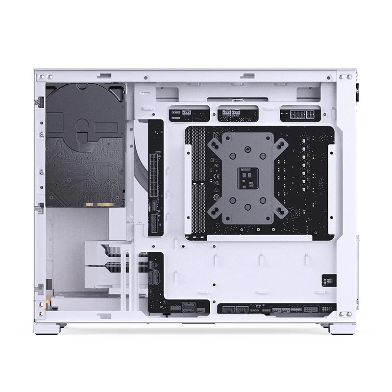 Jonsbo D32 STD M-ATX Computer Case (Black, White)