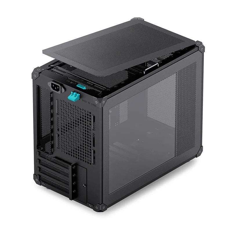 Jonsbo C6 Max M-ATX Handle Case (Black, White)