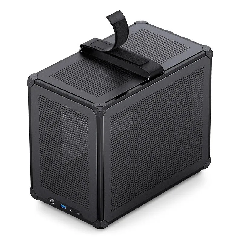 Jonsbo C6 Max M-ATX Handle Case (Black, White)