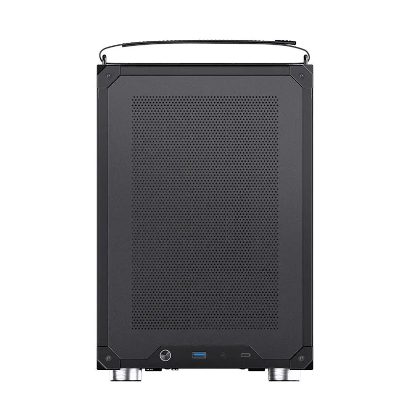 Jonsbo C6 Max M-ATX Handle Case (Black, White)
