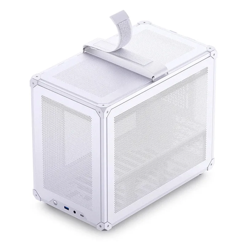 Jonsbo C6 Max M-ATX Handle Case (Black, White)