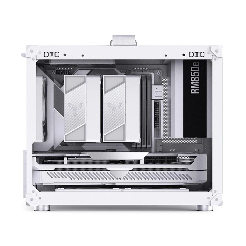Jonsbo C6 Max M-ATX Handle Case (Black, White)
