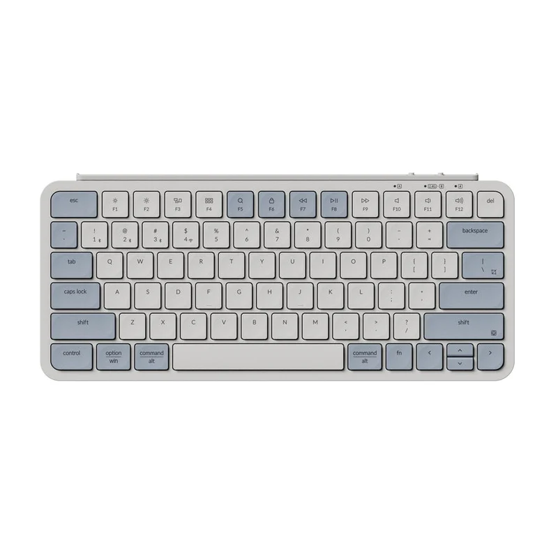 Keychron B1 Pro Ultra-Slim Compact Wireless Mechanical Keyboard (Retro Blue) (B1P-K11)