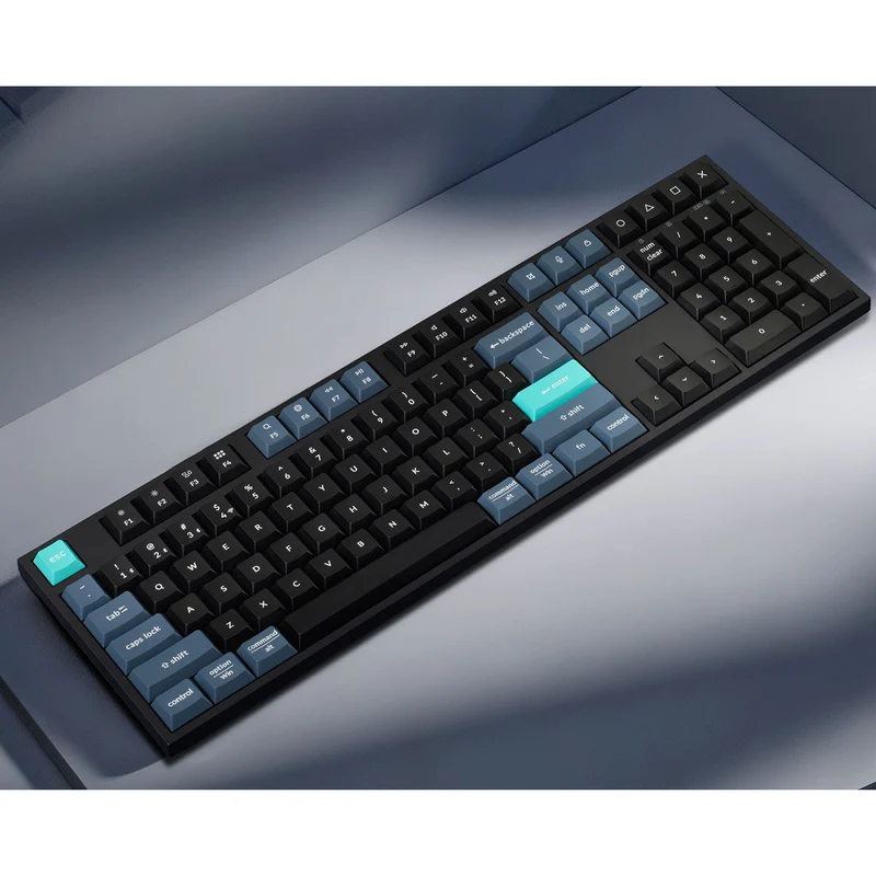 Keychron B36 Full-Size Wireless Keyboard (Deep Black) (B36-K9)
