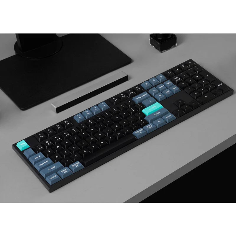 Keychron B36 Full-Size Wireless Keyboard (Deep Black) (B36-K9)