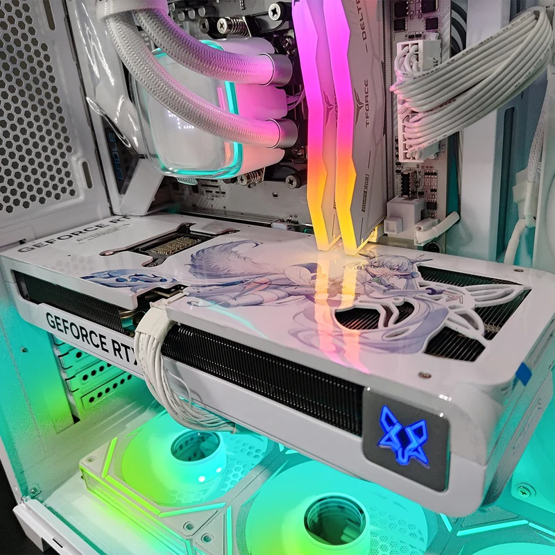 Sophos Zentra White Desktop Gaming PC | AMD Ryzen 7 7700X | 32GB RAM | 1TB SSD | with WiFi + Bluetooth | GeForce RTX 5070 OC | Windows 11 Pro