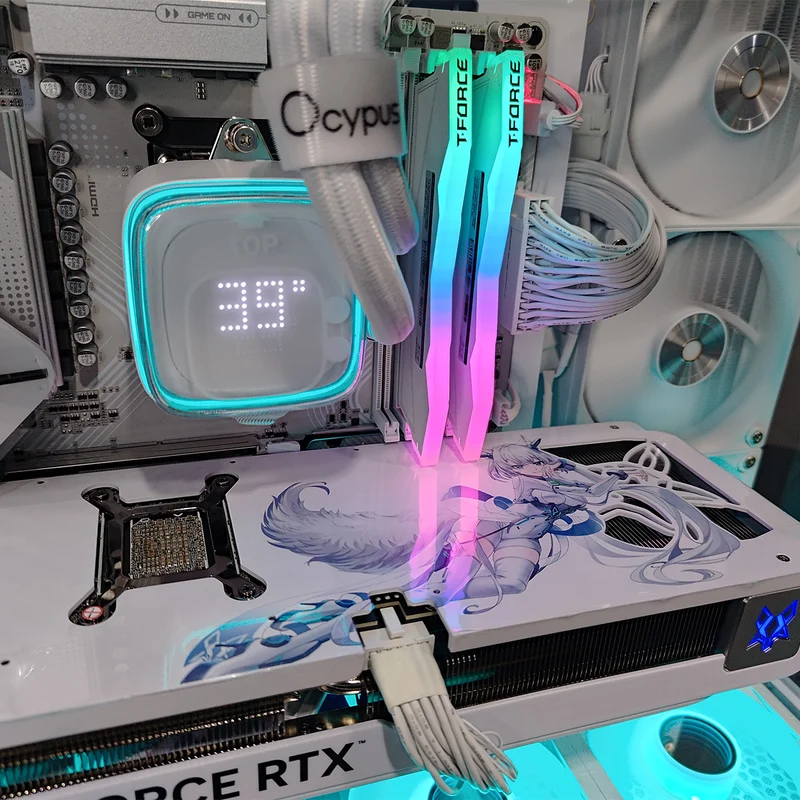 Sophos Zentra White Desktop Gaming PC | AMD Ryzen 7 7700X | 32GB RAM | 1TB SSD | with WiFi + Bluetooth | GeForce RTX 5070 OC | Windows 11 Pro