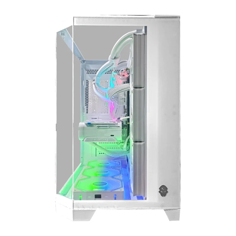 Sophos Zentra White Desktop Gaming PC | AMD Ryzen 7 7700X | 32GB RAM | 1TB SSD | with WiFi + Bluetooth | GeForce RTX 5070 OC | Windows 11 Pro