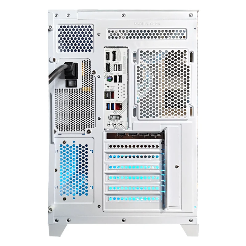 Sophos Zentra White Desktop Gaming PC | AMD Ryzen 7 7700X | 32GB RAM | 1TB SSD | with WiFi + Bluetooth | GeForce RTX 5070 OC | Windows 11 Pro