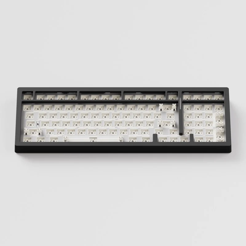MonsGeek M2 V5 VIA Barebone Custom Kit Aluminum Case Multi-Mode RGB Hot-Swappable Mechanical Keyboard (Dark Night)