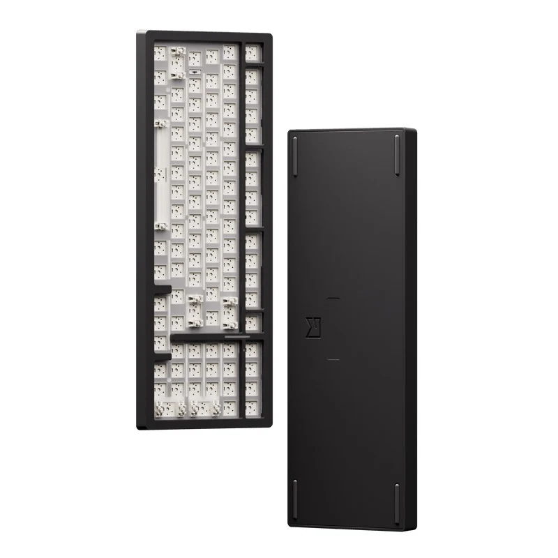 MonsGeek M2 V5 VIA Barebone Custom Kit Aluminum Case Multi-Mode RGB Hot-Swappable Mechanical Keyboard (Dark Night)