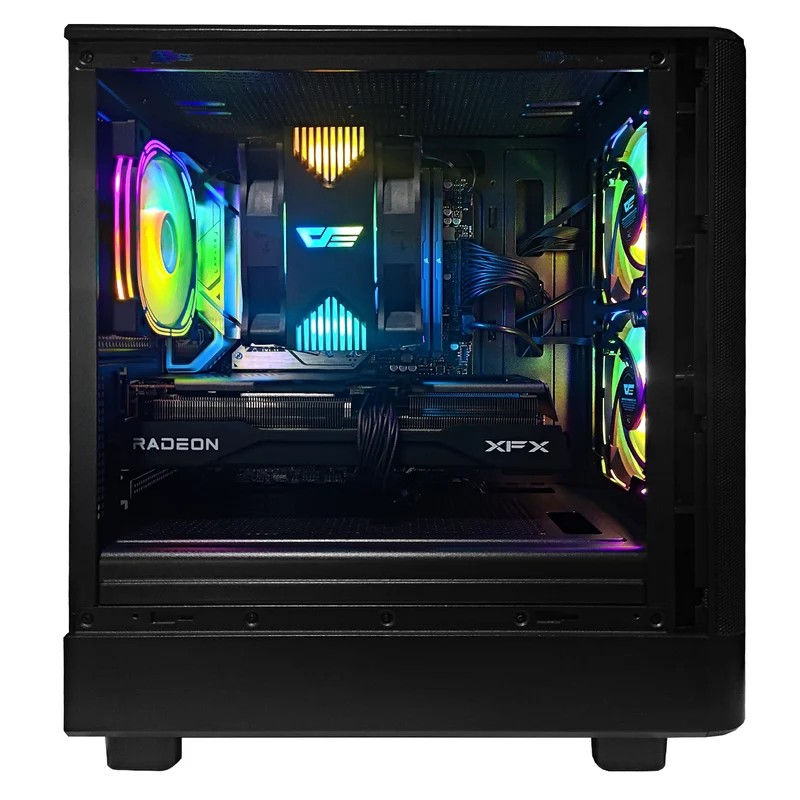 Sigma DB330M Black Desktop Gaming PC | AMD Ryzen 7 8700F | 32GB RAM | 1TB SSD | with WiFi + Bluetooth | RX 9060 XT OC | Windows 11 Pro