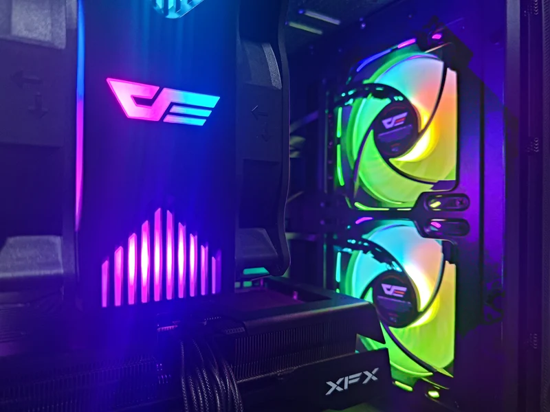 Sigma DB330M Black Desktop Gaming PC | AMD Ryzen 7 8700F | 32GB RAM | 1TB SSD | with WiFi + Bluetooth | RX 9060 XT OC | Windows 11 Pro