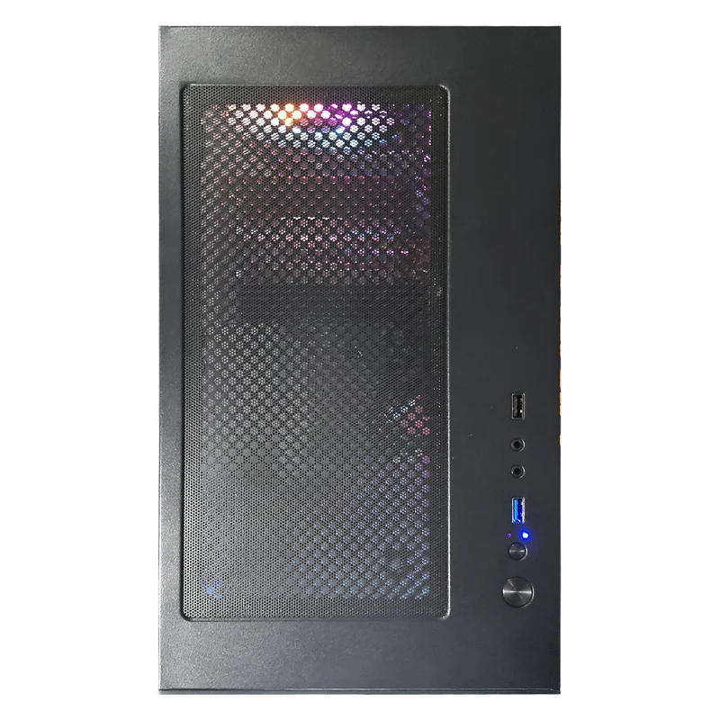 Alpha Eris TG Black Desktop Gaming PC | AMD Ryzen 5 5500 | 16GB RAM | 512GB SSD | RTX 3050 | Windows 11 Pro