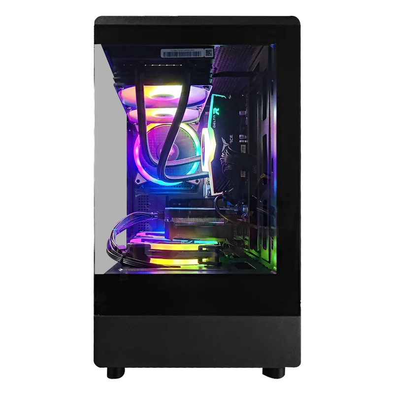 Alpha DB330M Black Desktop Gaming PC | Ryzen 5 5500 | 16GB RAM | 512GB SSD | RTX 3050 | Windows 11 Pro