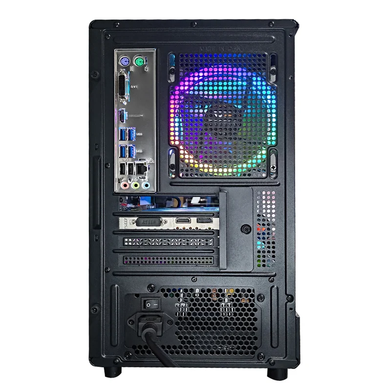 Alpha DB330M Black Desktop Gaming PC | Ryzen 5 5500 | 16GB RAM | 512GB SSD | RTX 3050 | Windows 11 Pro
