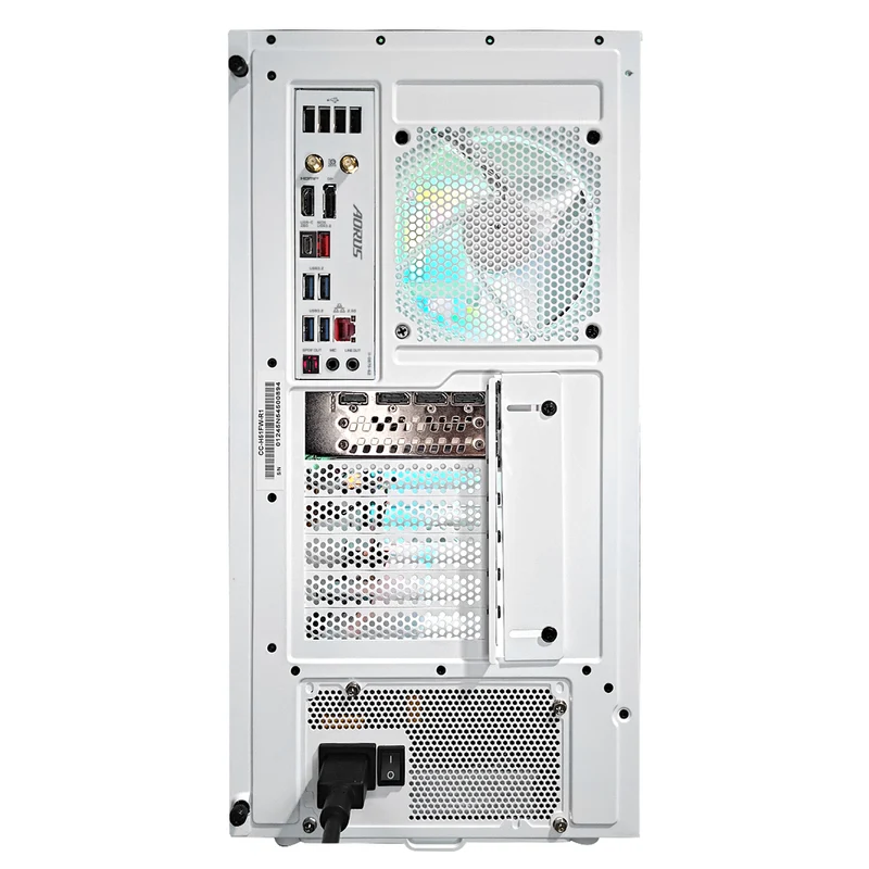 Optima H5 Flow White Desktop Gaming PC | Intel i7 14700F | 32GB RAM | 1TB SSD | RTX 5070 TI OC | Windows 11 Pro