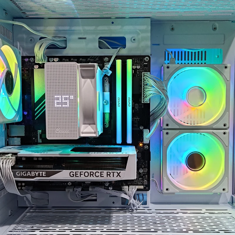 Sigma Coolman Spectra White Desktop Gaming PC | Intel i5 14400F | 32GB RAM | 1TB SSD | RTX 5060 Ti | Windows 11 Pro