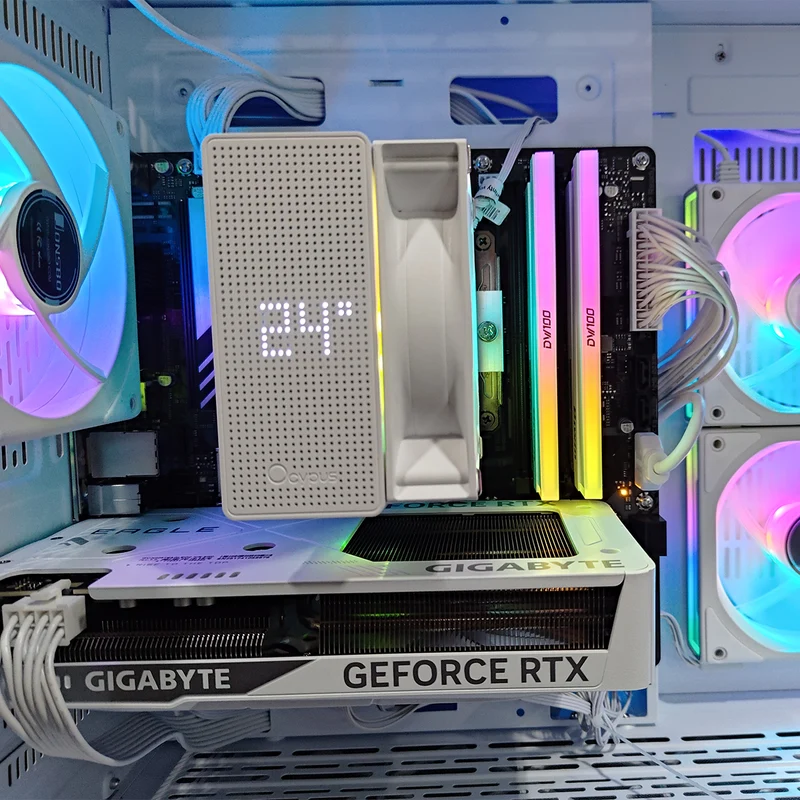 Sigma Coolman Spectra White Desktop Gaming PC | Intel i5 14400F | 32GB RAM | 1TB SSD | RTX 5060 Ti | Windows 11 Pro