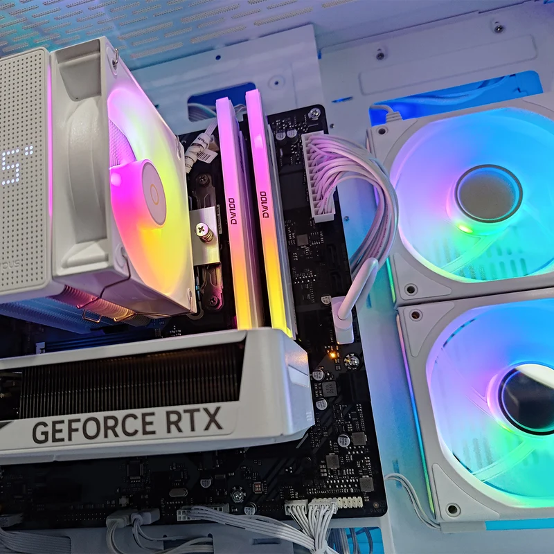 Sigma Coolman Spectra White Desktop Gaming PC | Intel i5 14400F | 32GB RAM | 1TB SSD | RTX 5060 Ti | Windows 11 Pro