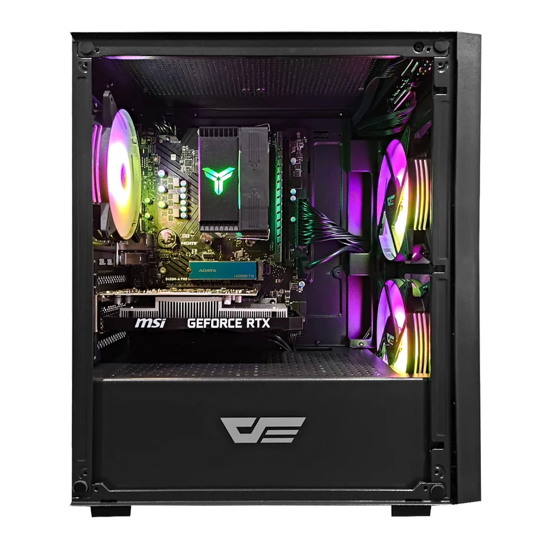 Alpha M305 Mesh Black Desktop Gaming PC | AMD Ryzen 5 5500 | 16GB RAM | 512GB SSD | RTX 3050 | Windows 11 Pro