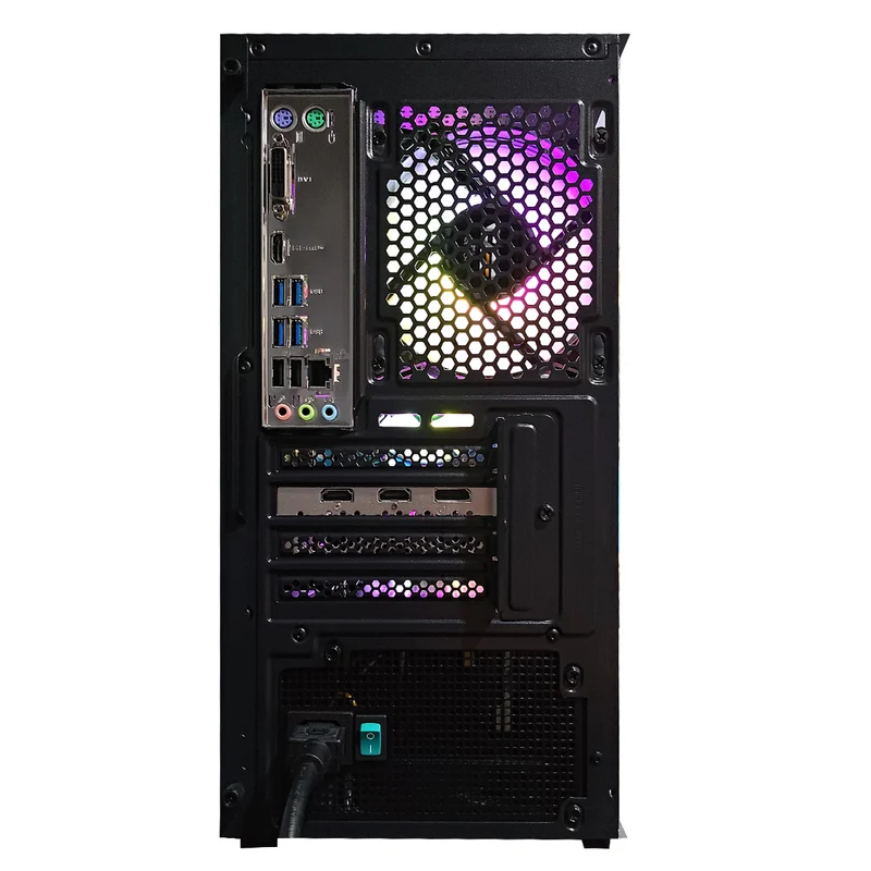 Alpha M305 Mesh Black Desktop Gaming PC | AMD Ryzen 5 5500 | 16GB RAM | 512GB SSD | RTX 3050 | Windows 11 Pro