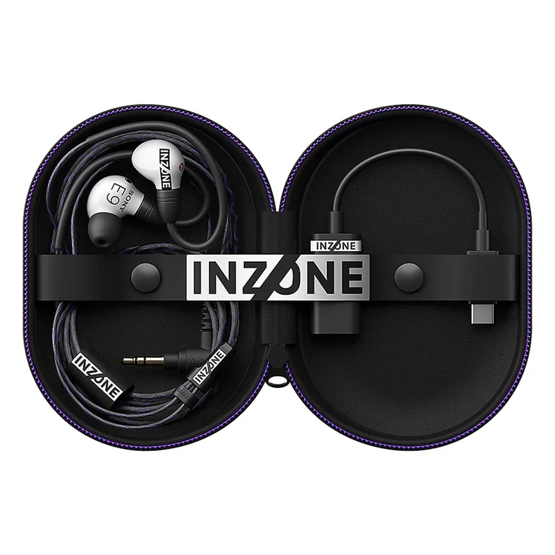 Sony Inzone E9 IER-G900 In-Ear Gaming Headphones (Black, White)